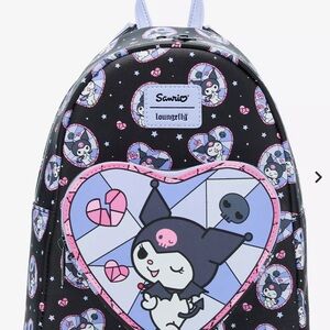 Loungefly Kuromi Stained Glass Mini Backpack
